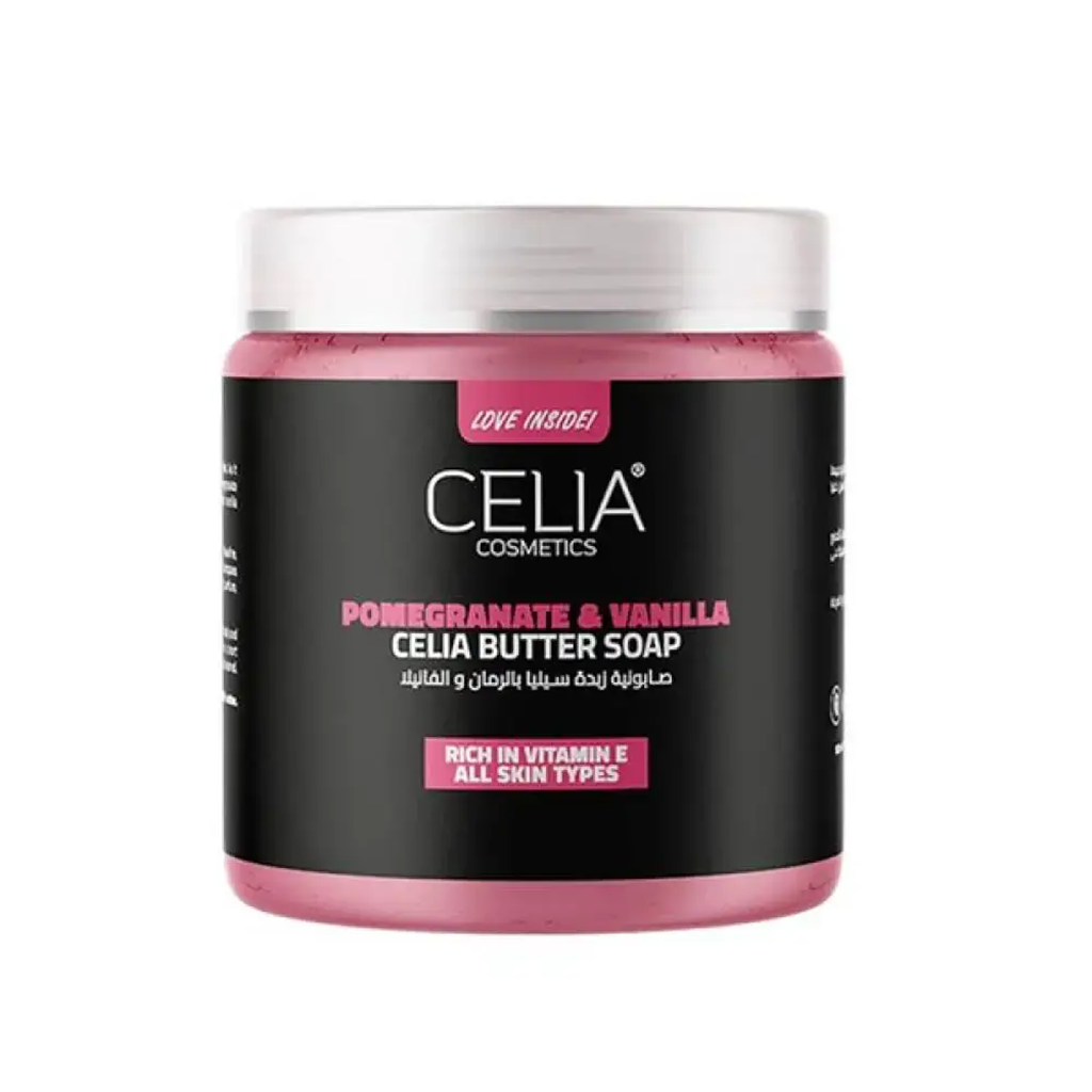 صابونية الجسم برائحة الرمان والفانيليا 500 مل