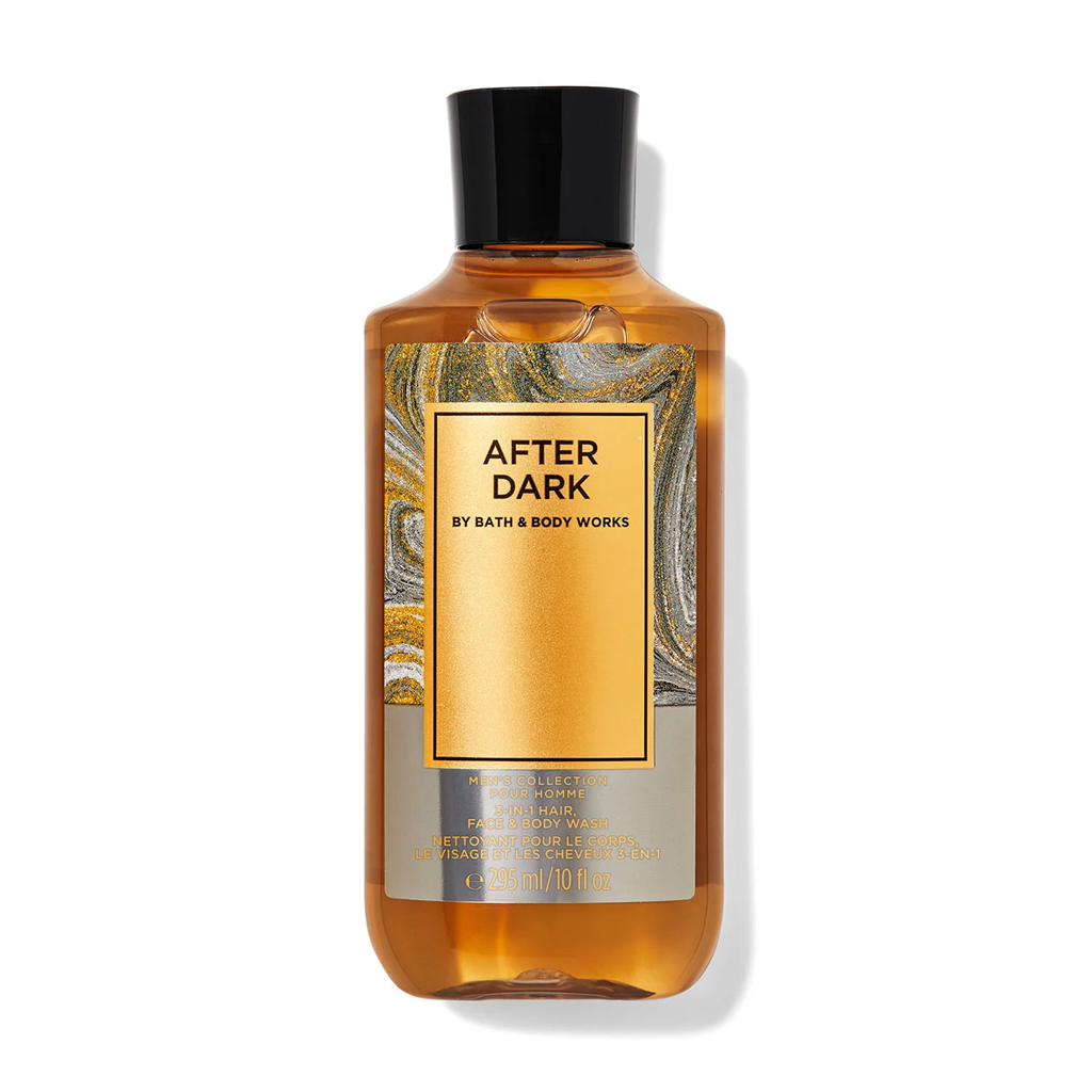 جل الاستحمام أفتر دارك 3 في 1, 295 مل