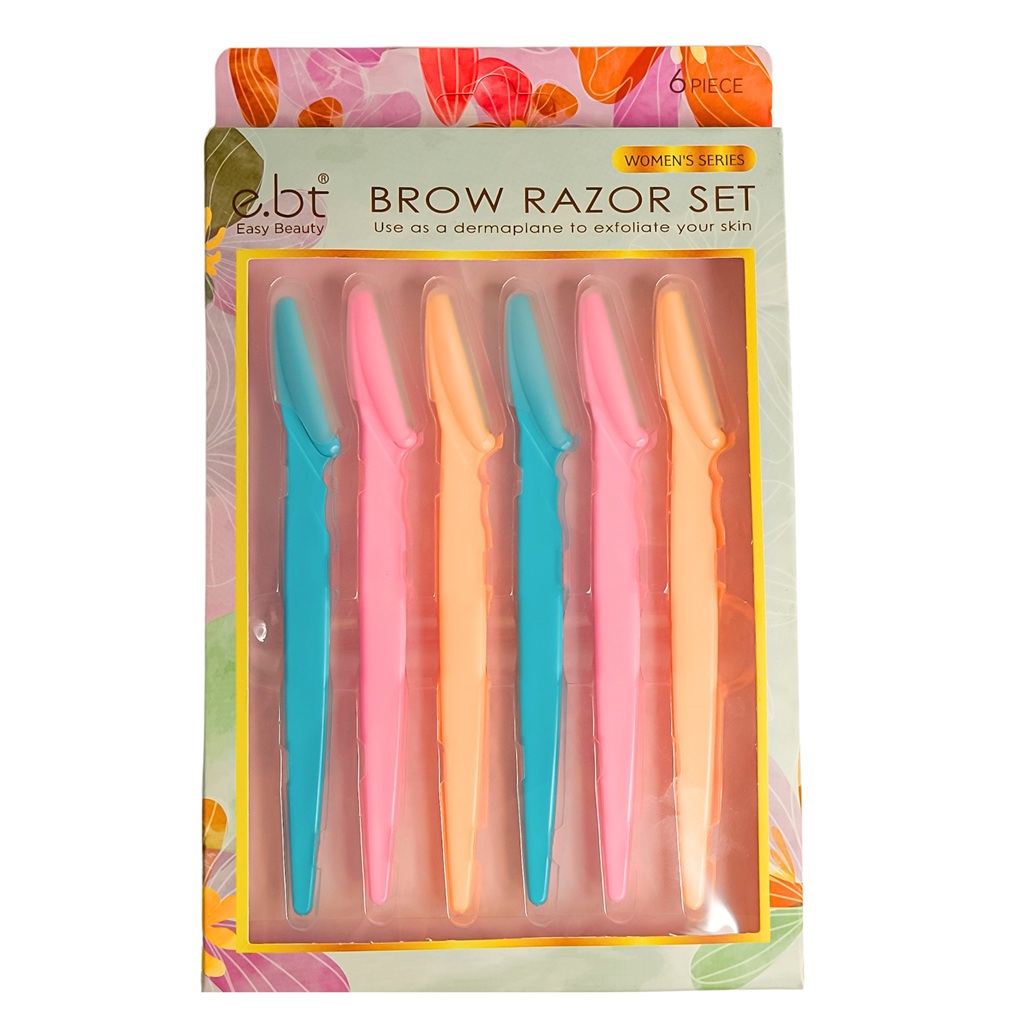 مجموعة شفرات الحواجب 6 قطع