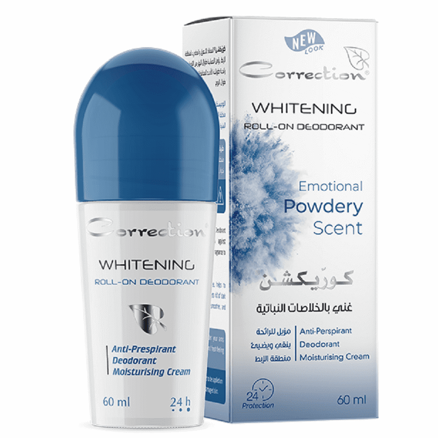 مزيل عرق رول مبيض باودري 60 مل