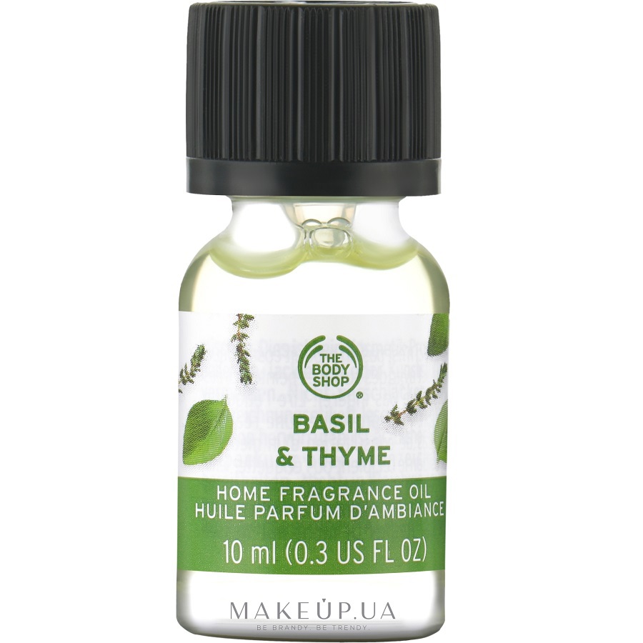 زيت عطري منزلي بالريحان والزعتر 10 مل