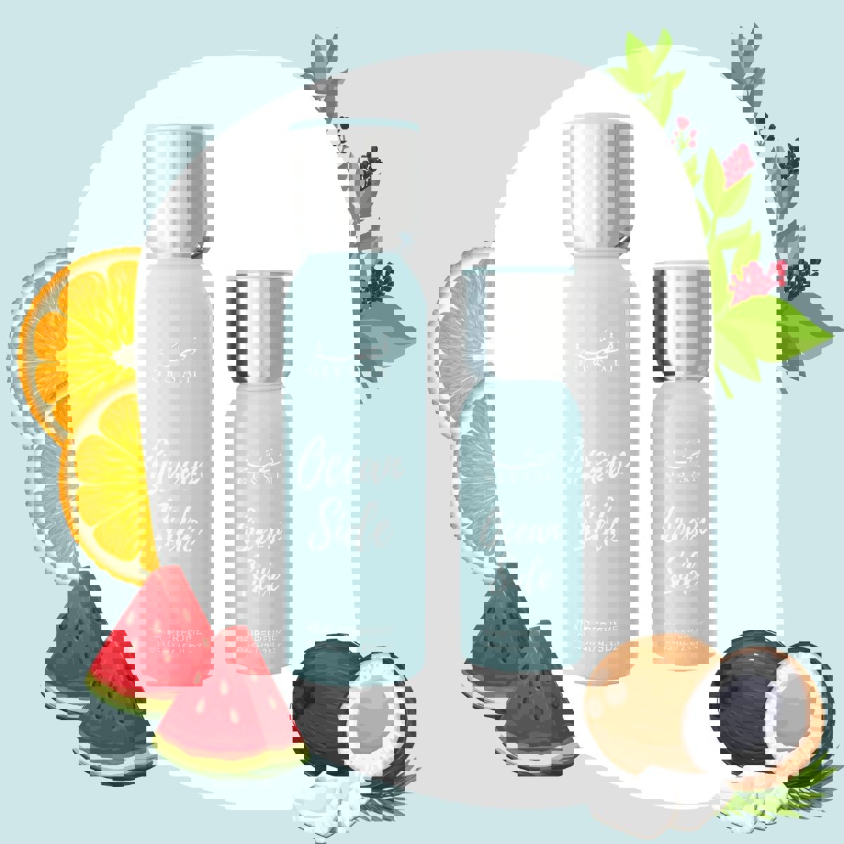 GISSAH HAIR PERFUME SET 135ML + 65 ML  OCEAN SIDE 2