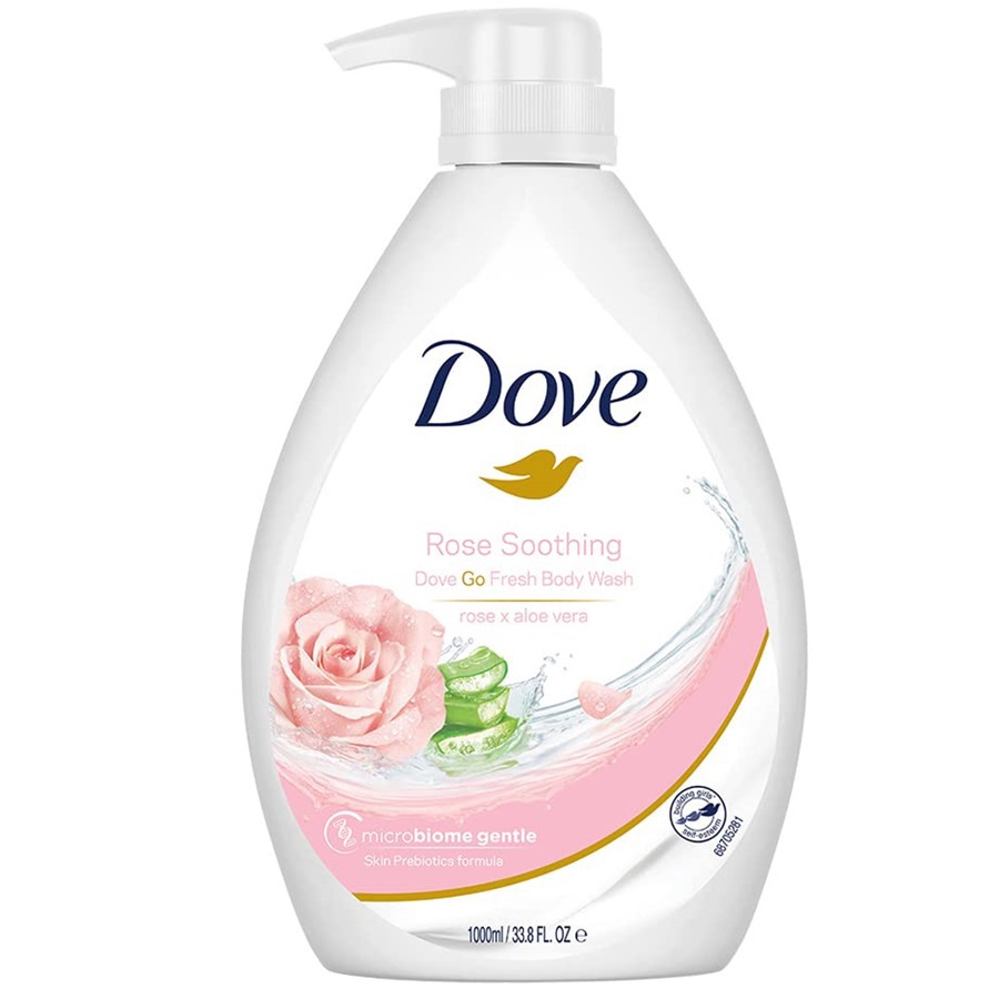 جل استحمام برائحة الورد المهدئ 1000 مل