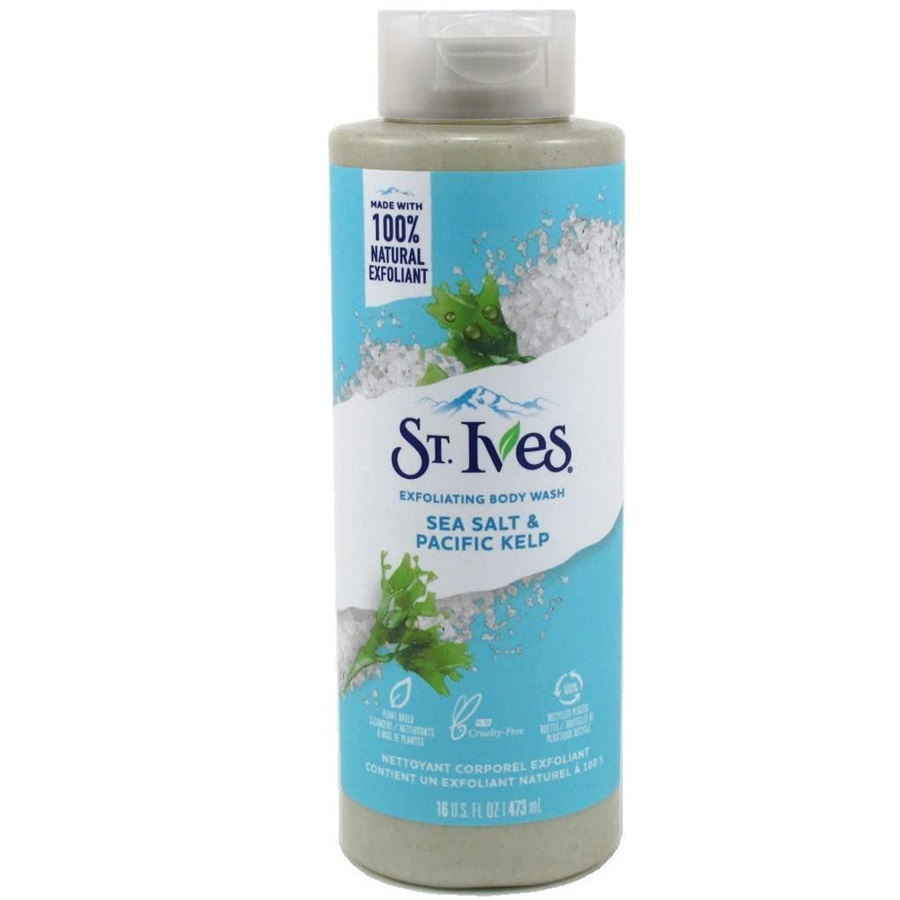 غسول للجسم بملح البحر وعشب البحر 473 مل