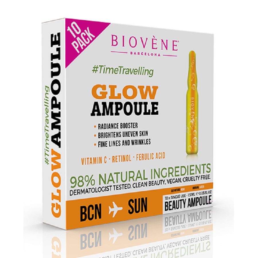 أمبولات ترطيب واشراقة البشرة 10*15 مل