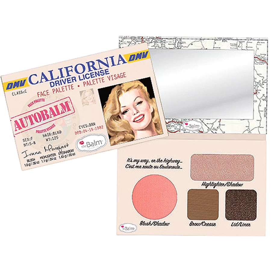 باليت الوجه اوتوبالم كاليفورنيا