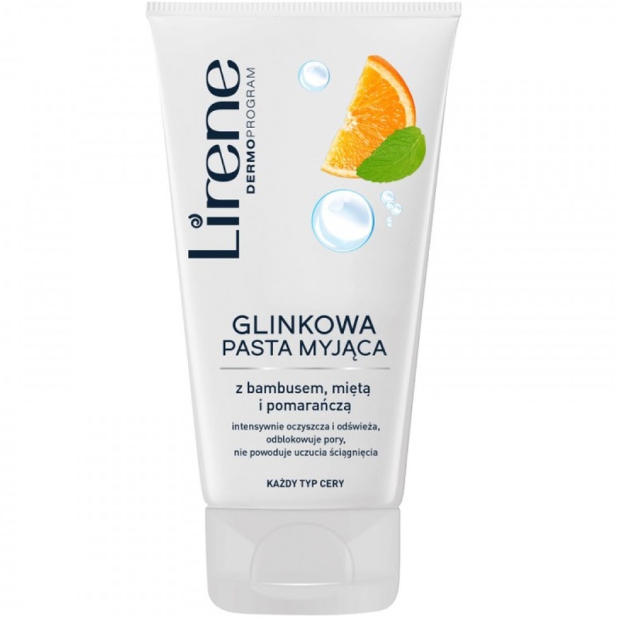 غسول الطين بالنعناع والبرتقال 150 مل