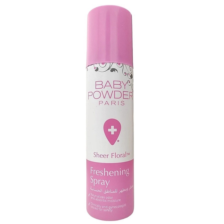 معطر ومطهر للمناطق الحساسة بيبي باودر 150 مل