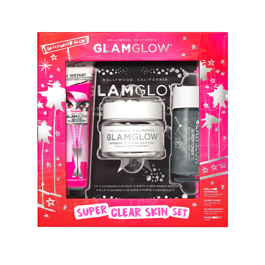 مجموعة سوبر كلير للبشرة 4 قطع