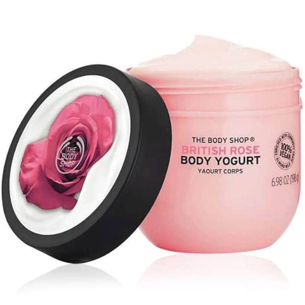 زبادي الجسم بالورد البريطاني 200 مل