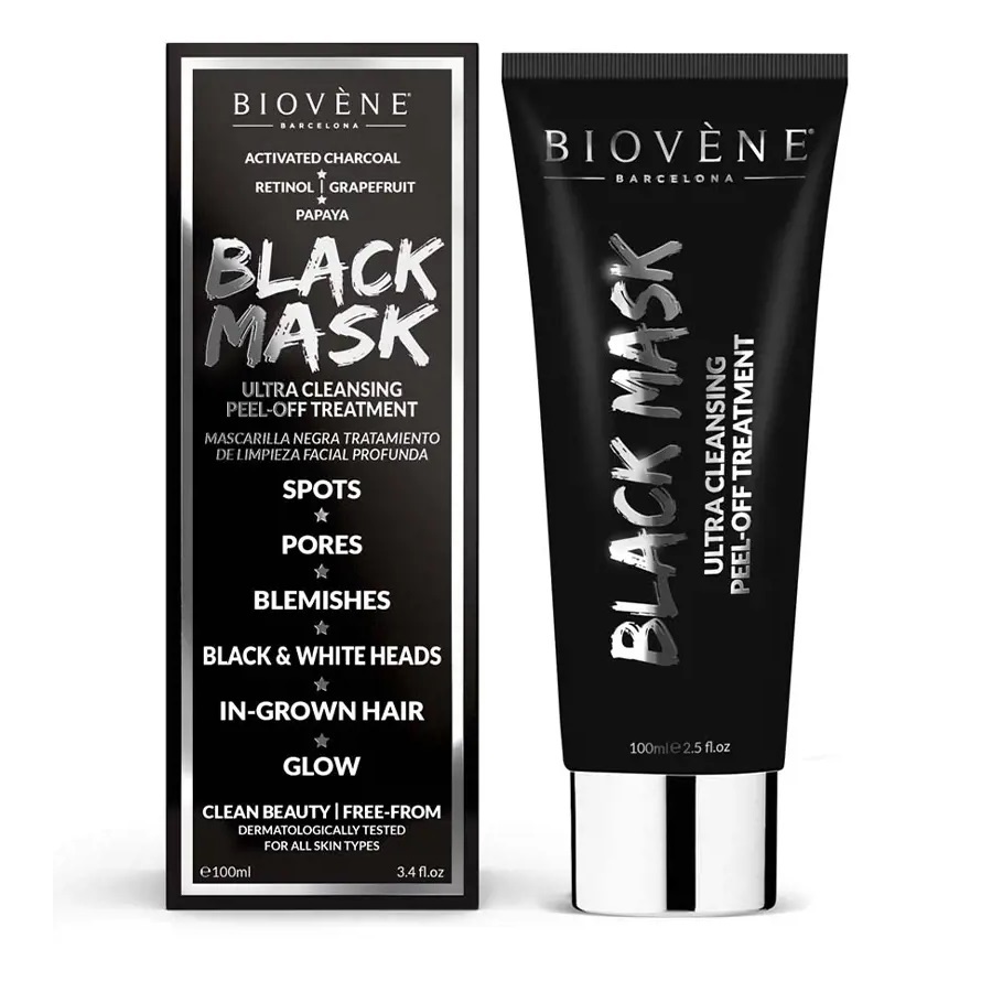 قناع التقشير الأسود 100 مل