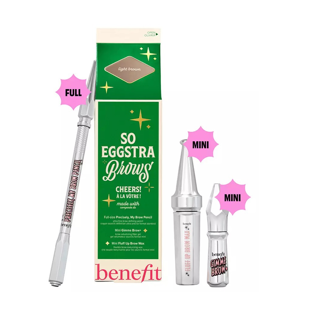 مجموعة سو بروز 3 قطع للحواجب, بني متوسط