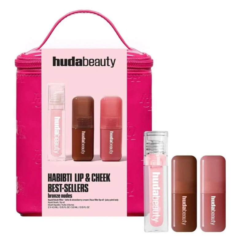 مجموعة حبيبتي للشفاه والخدود 3 قطع