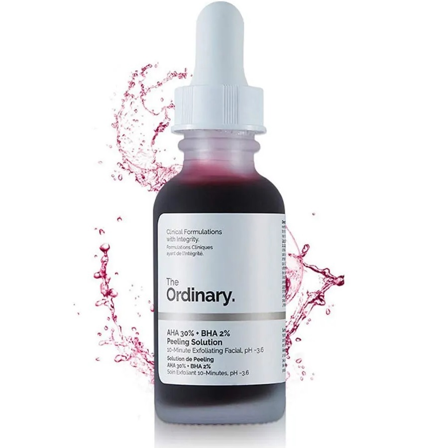 محلول تقشير 30٪ من حمض ألفا هيدروكسي وبيتا هيدروكسي 2٪, 30 مل
