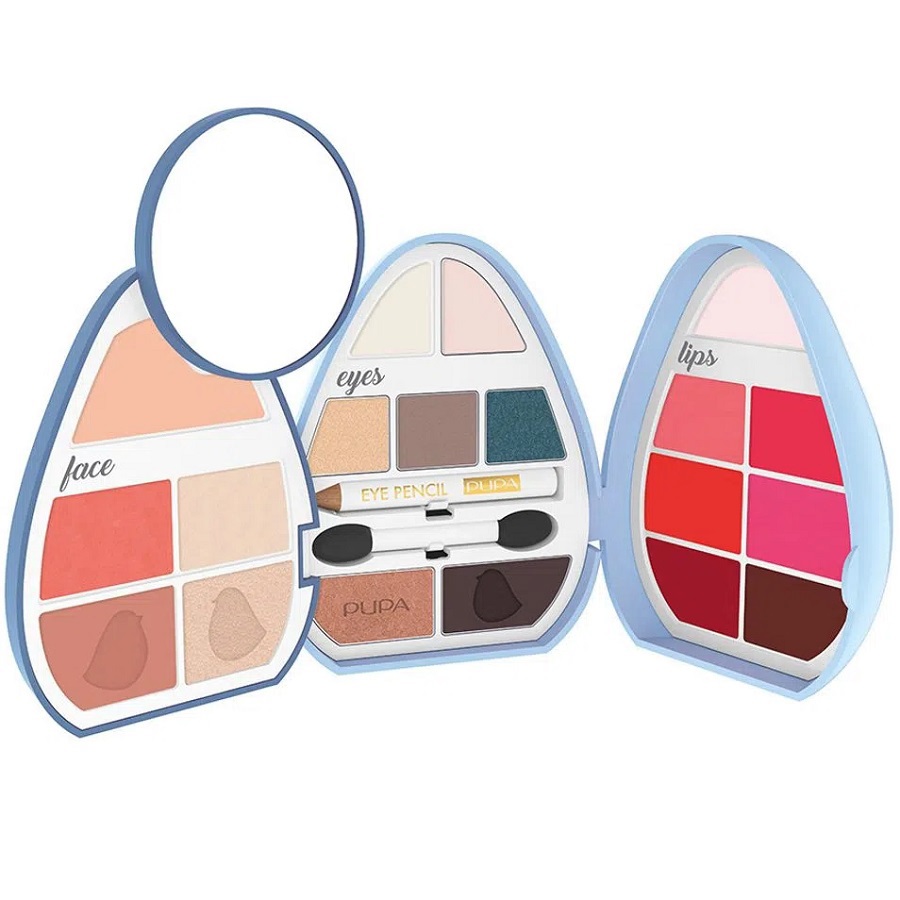 مجموعة ماكياج الوجه والعيون والشفاه 004، 28.7 غرام