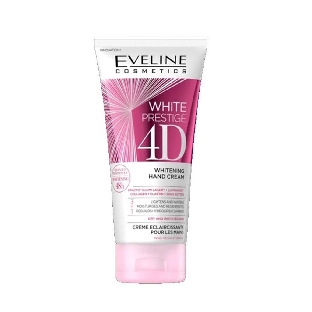كريم لتبييض اليدين وايت برستيج 4 دي 100 مل