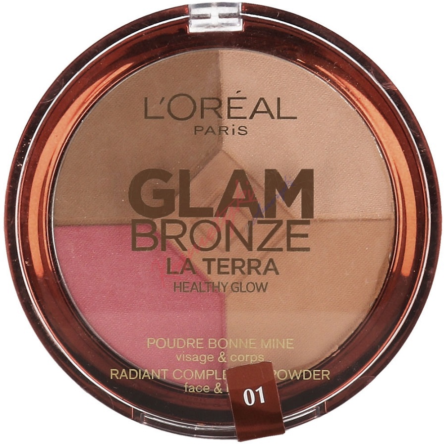 بودرة برونزية جلام برونز لا تيرا 01 لايت لاجونا