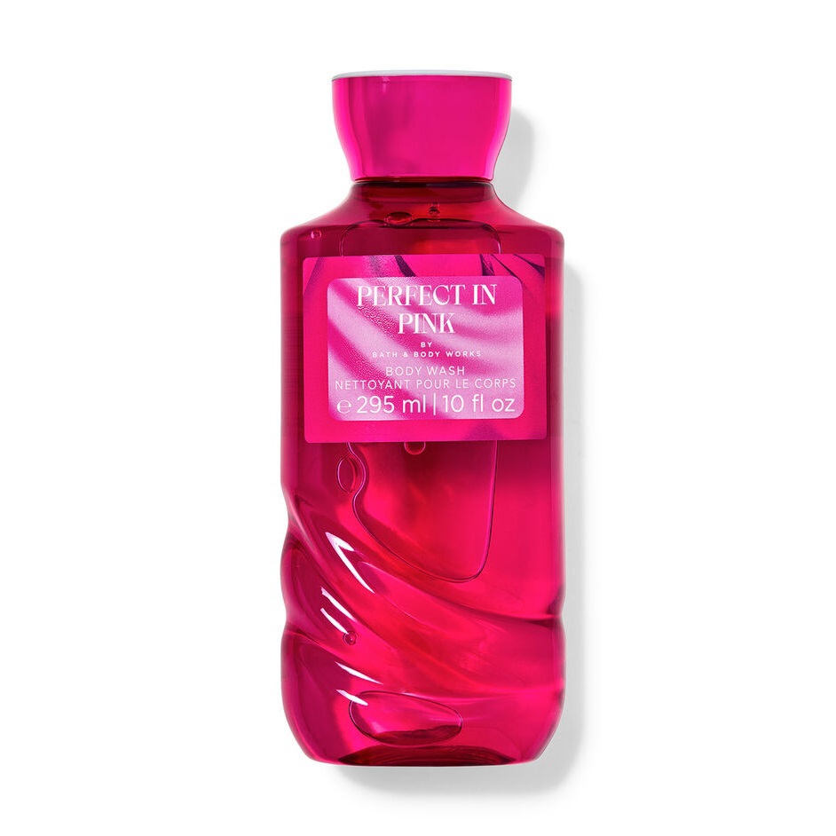غسول الجسم باث آند بودي بيرفكت باللون الوردي