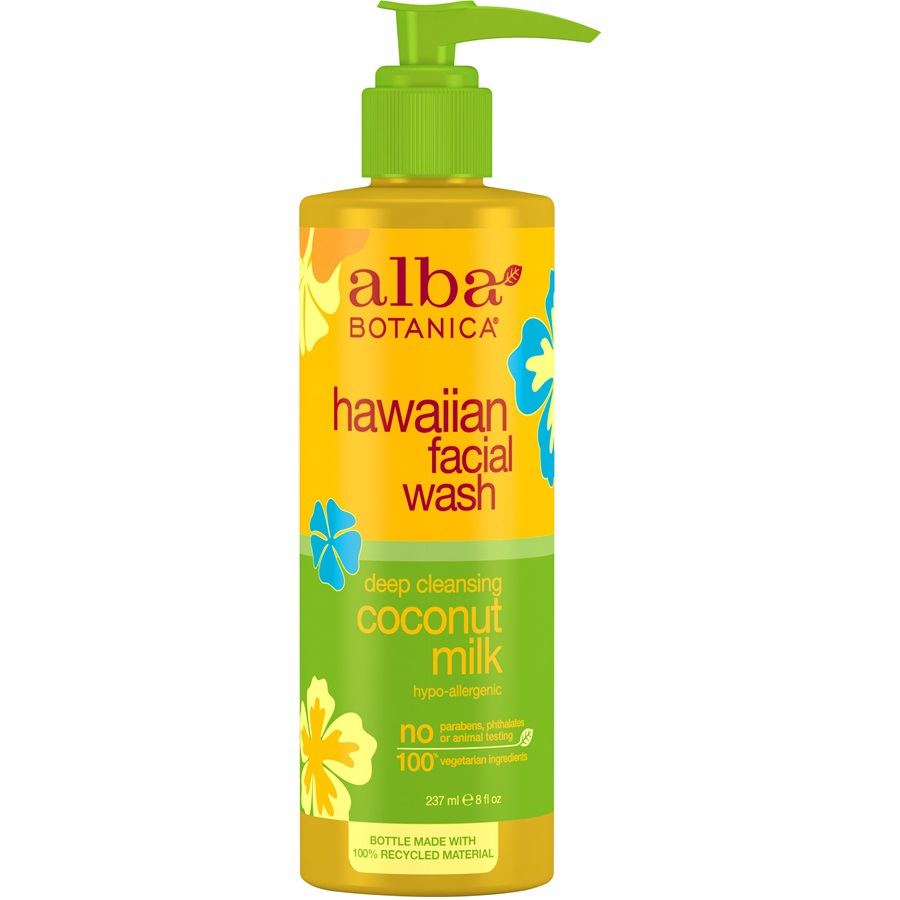 غسول الوجه بحليب جوز الهند من هاواي 237 مل