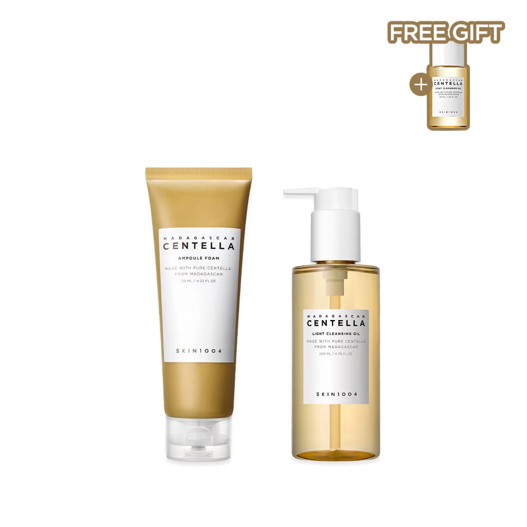مجموعة التنظيف المزدوج للبشرة SKIN 1004