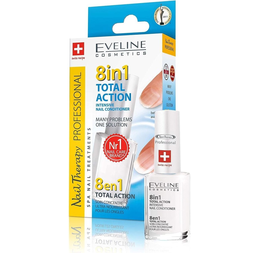 علاج الأظافر توتال أكشن 8 في1، 12 مل