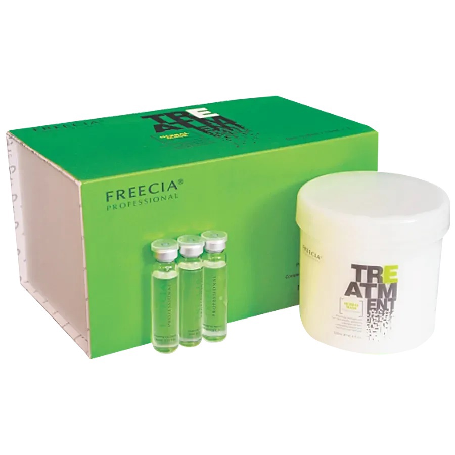 مجموعة ماسك معالج الشعر بالاعشاب 6*10 مل + 150 مل