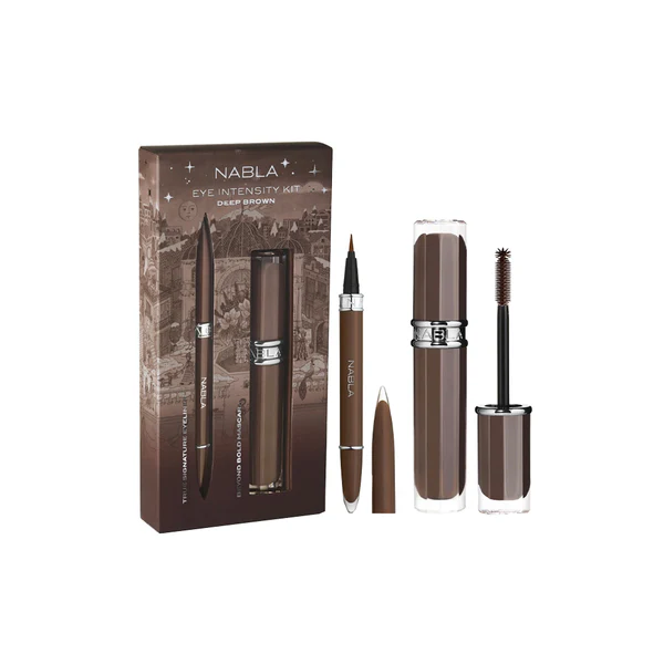 مجموعة نابلا: كحل بني + ماسكارا