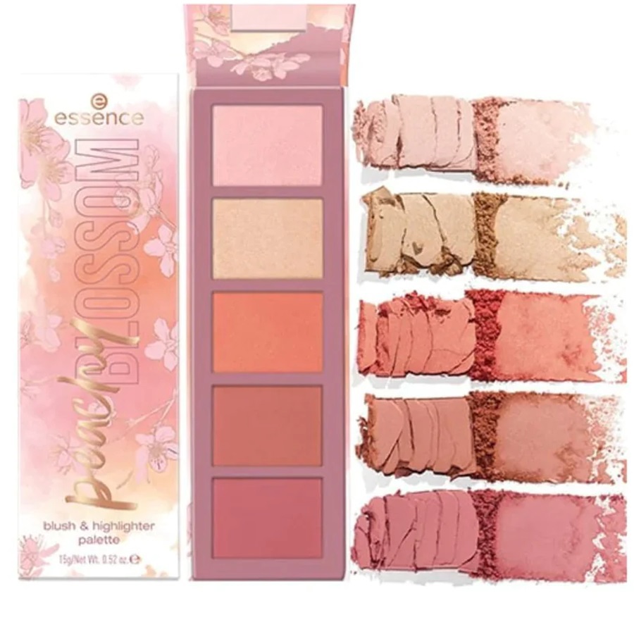 باليت أحمر الخدود وهايلايتر بيتشي بلوسوم