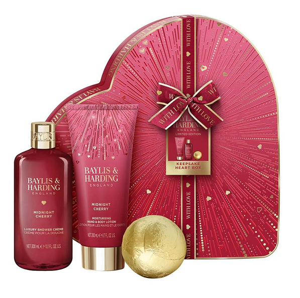 صندوق هدايا تذكاري من بايليس آند هاردينج بلون الكرز الليلي 0