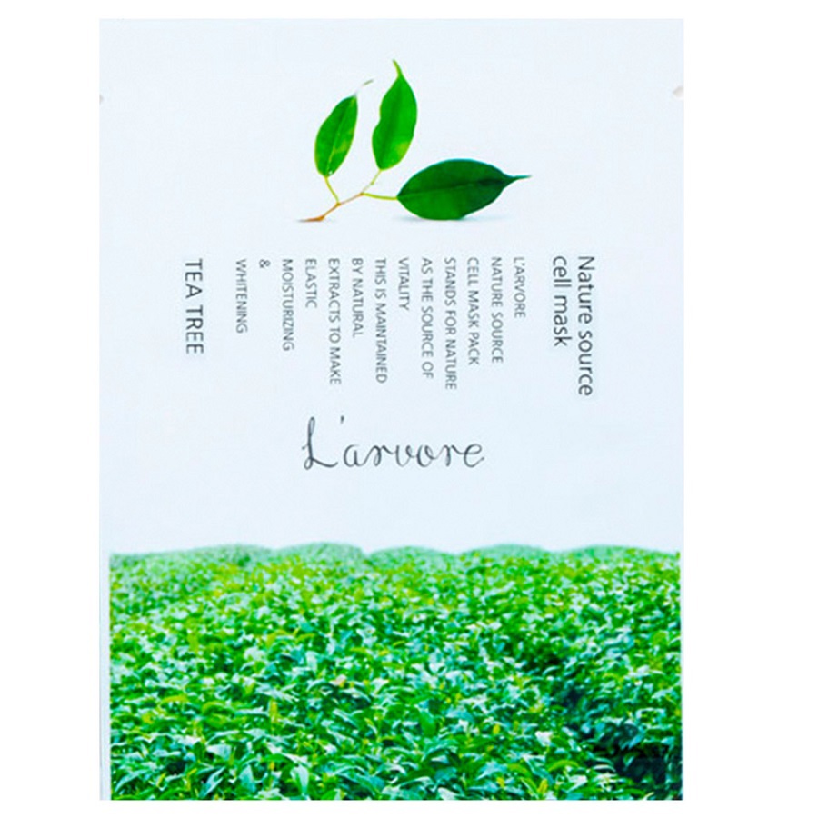 ماسك ورقي الفحم وشجرة الشاي للرجال