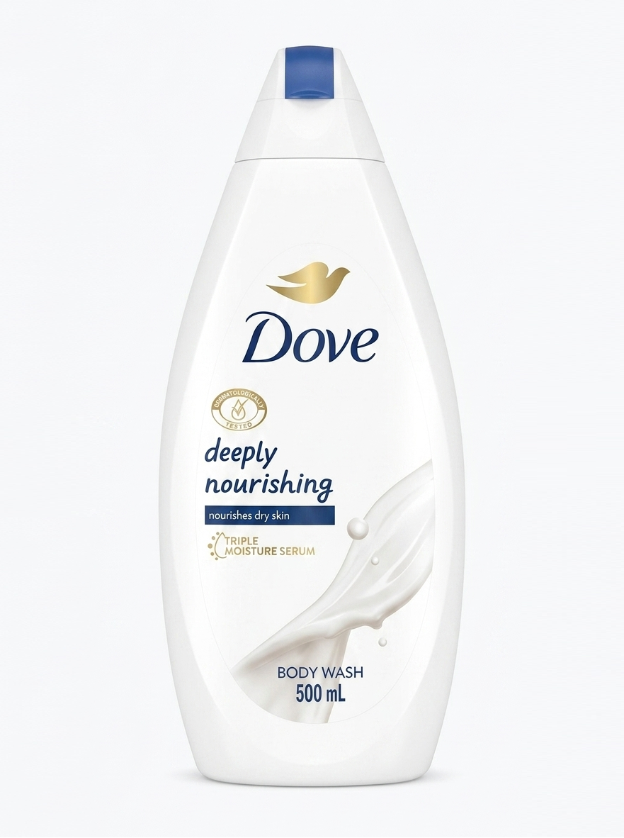 غسول الجسم مغذي بعمق للبشرة الجافة ٥٠٠ مل