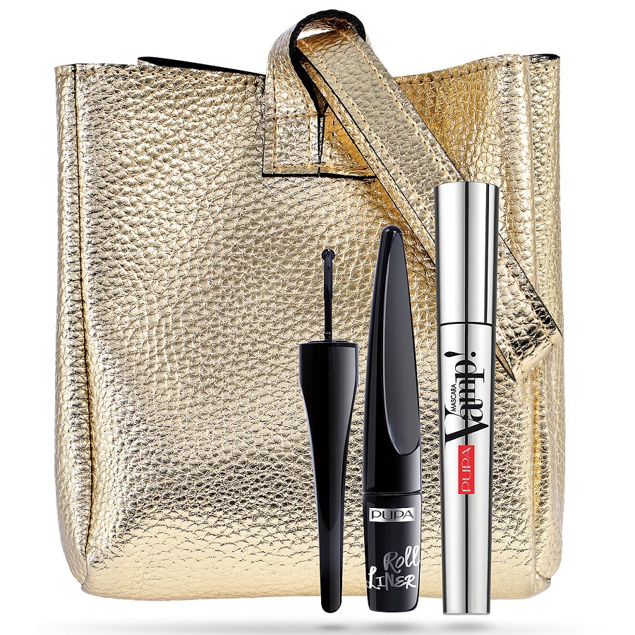 مجموعة ماكياج فامب ماسكارا ورول لاينر 3 قطع