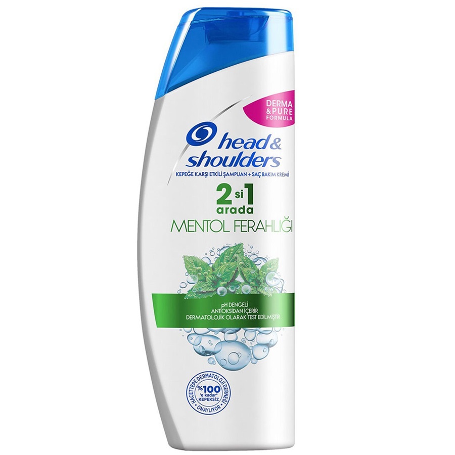 شامبو النعناع المنعش 2 في 1 ضد القشرة 400 مل