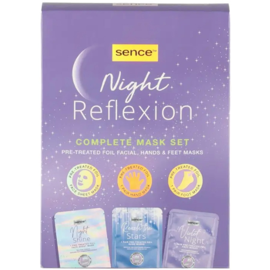 مجموعة اقنعة ليلية متكاملة 3 قطع