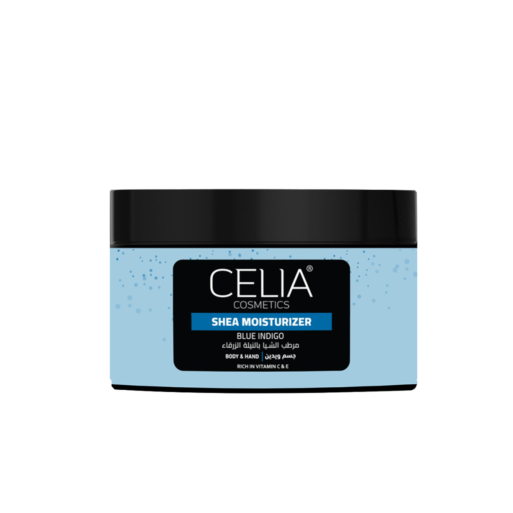 مرطب للوجه والجسم بخلاصة الشيا والنيلة الزرقاء 300 غم