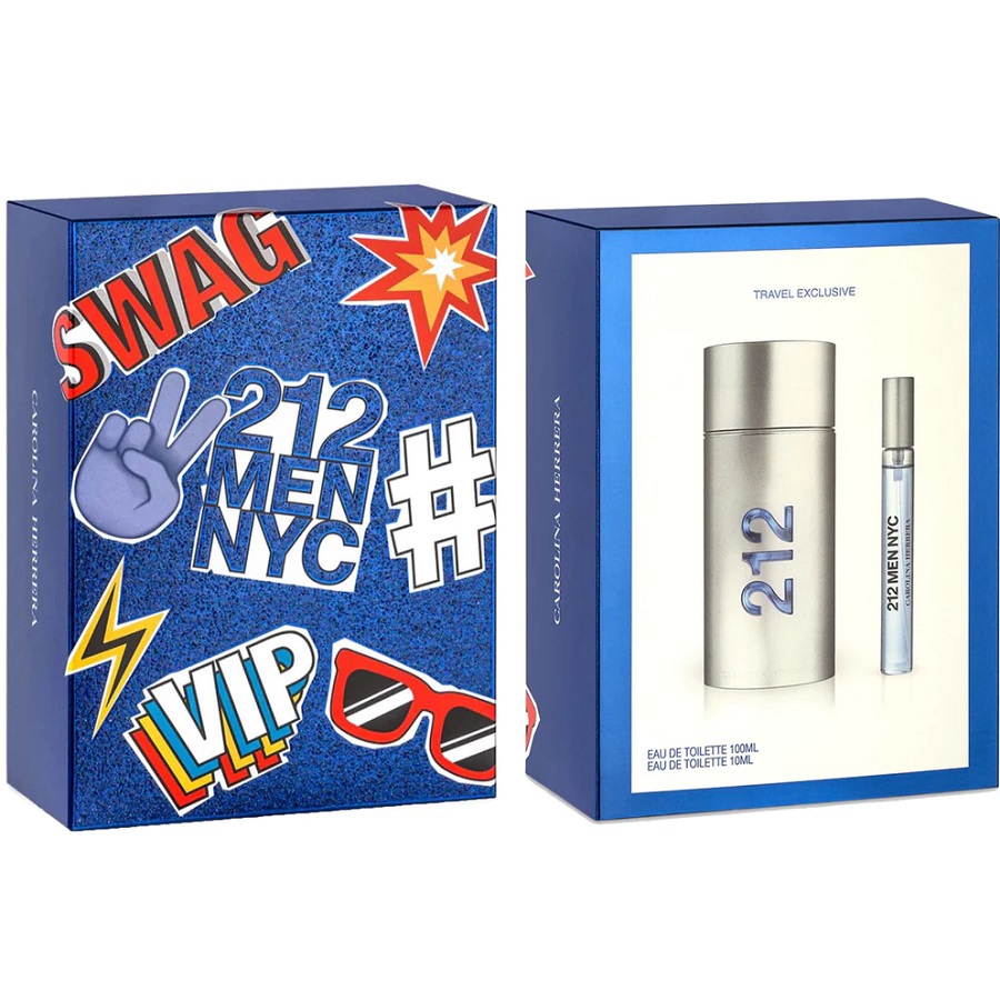 مجموعة هدايا 212 ان واي سي للرجال 2 قطعة