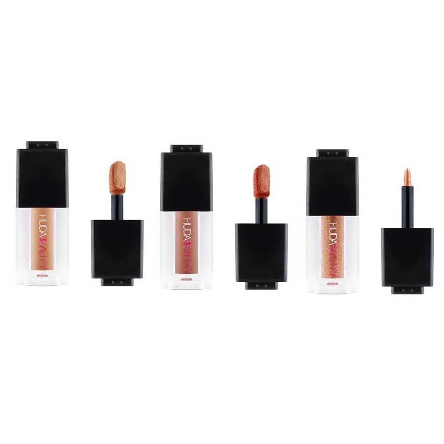 ظلال عيون صغيرة غير لامعة ومعدنية باللون البني الدافئ