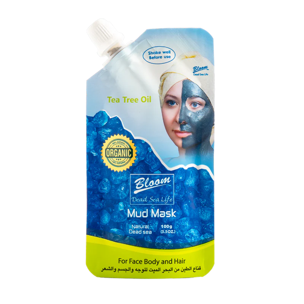 قناع الوجه بطين البحر الميت وزيت شجرة الشاي 100 غم