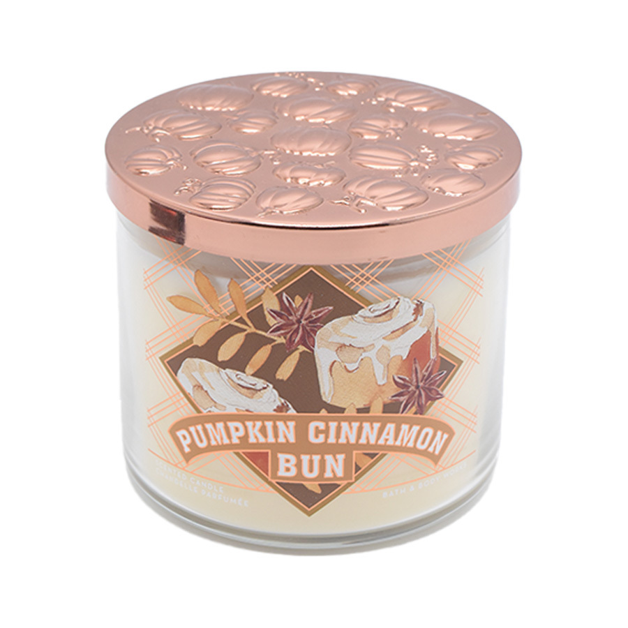 بابكن سينامون بان شمعة معطرة بثلاث فتائل 411 غم