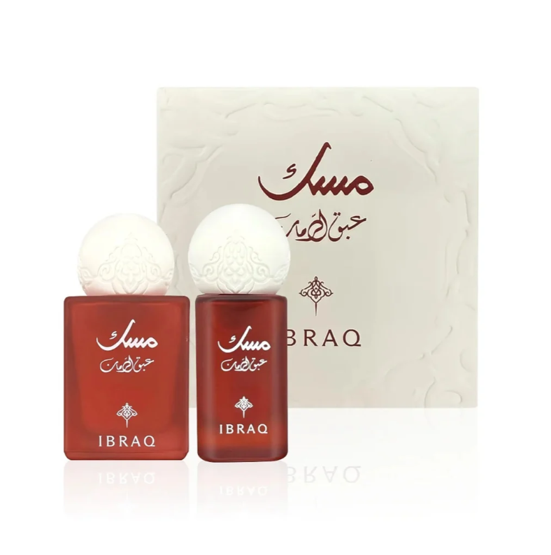 مسك الرمان مجموعة عطر وزيت قطعتين