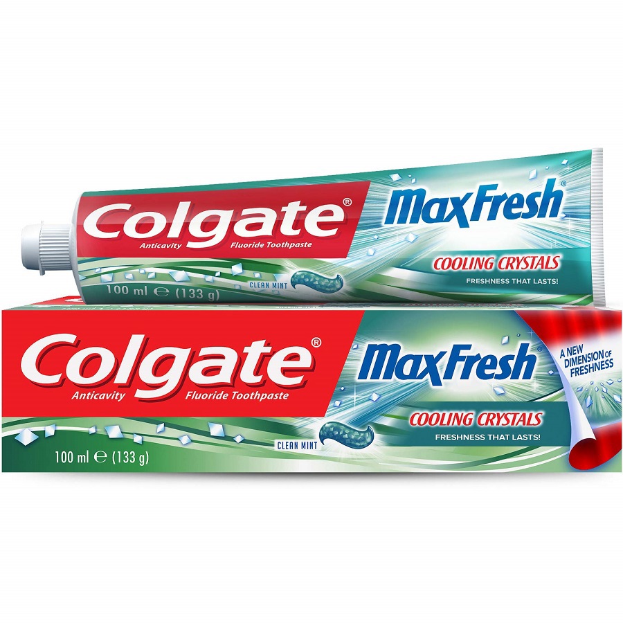 جل معجون الاسنان ماكس فريش ببلورات التبريد 100 مل