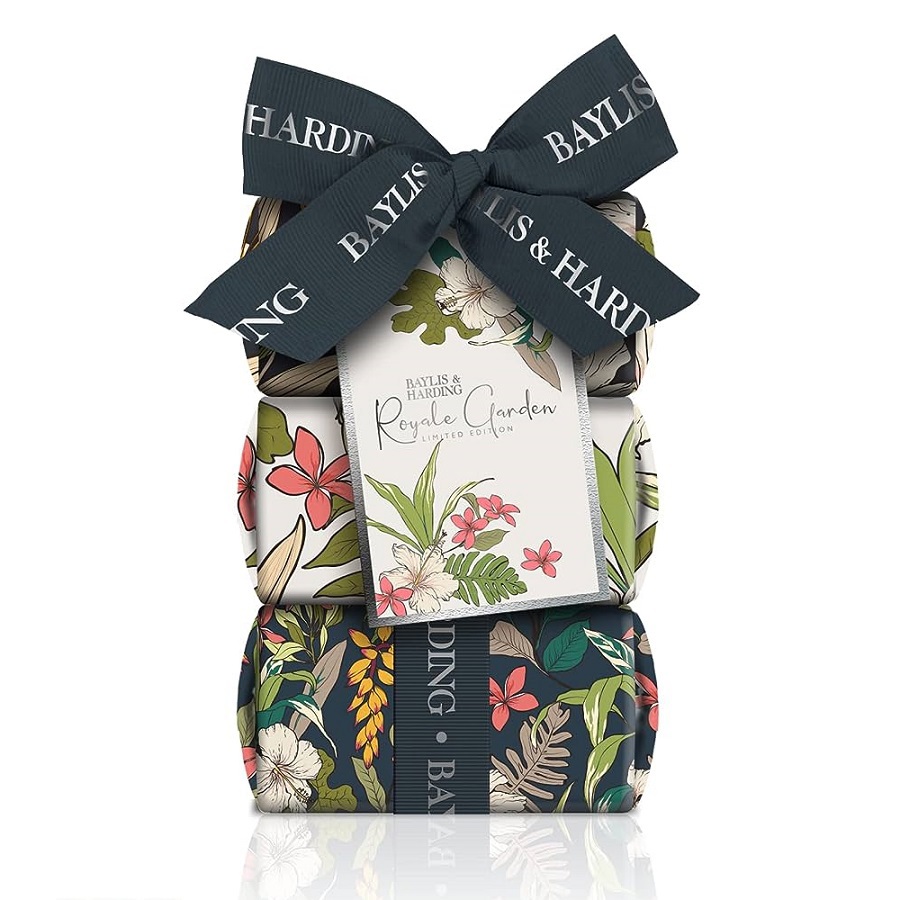 مجموعة صابون رويال جاردن 3 قطع