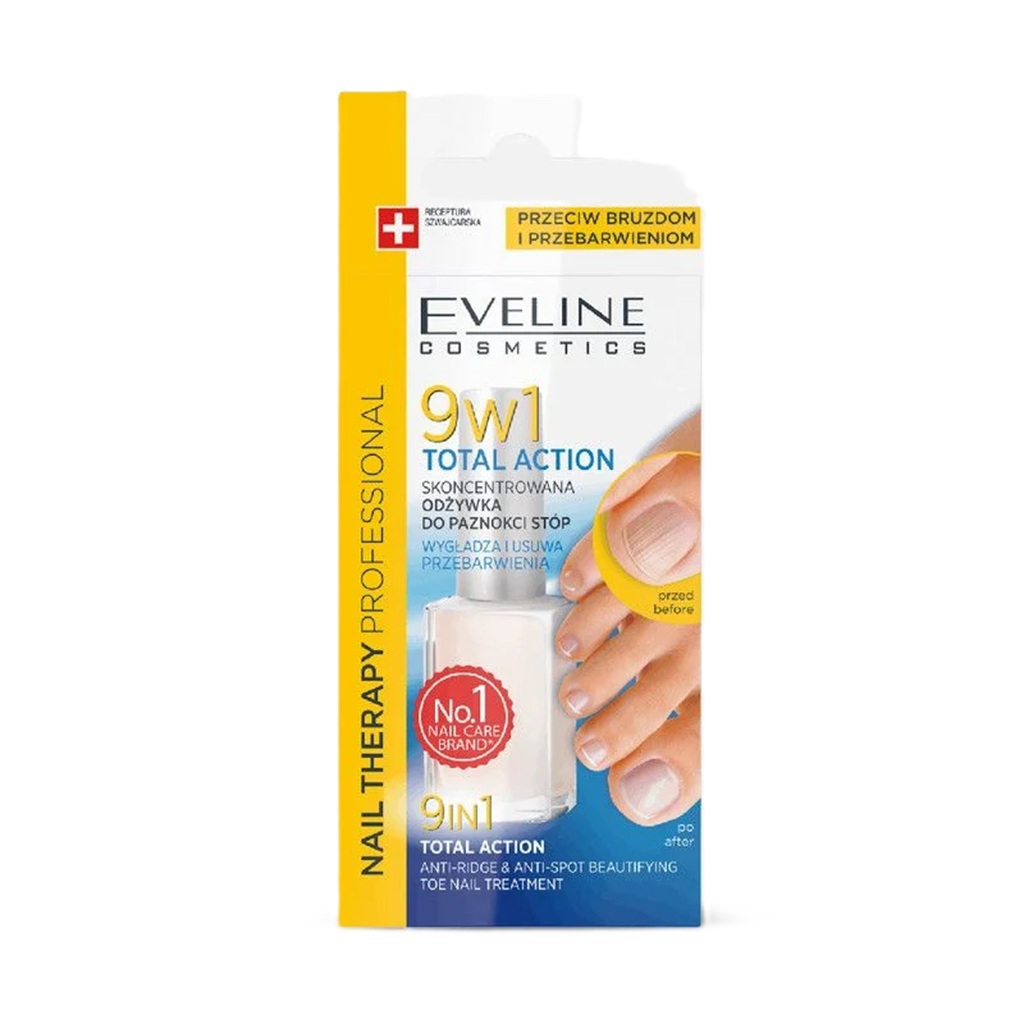 علاج الأظافر توتال أكشن 9 في 1، 12 مل