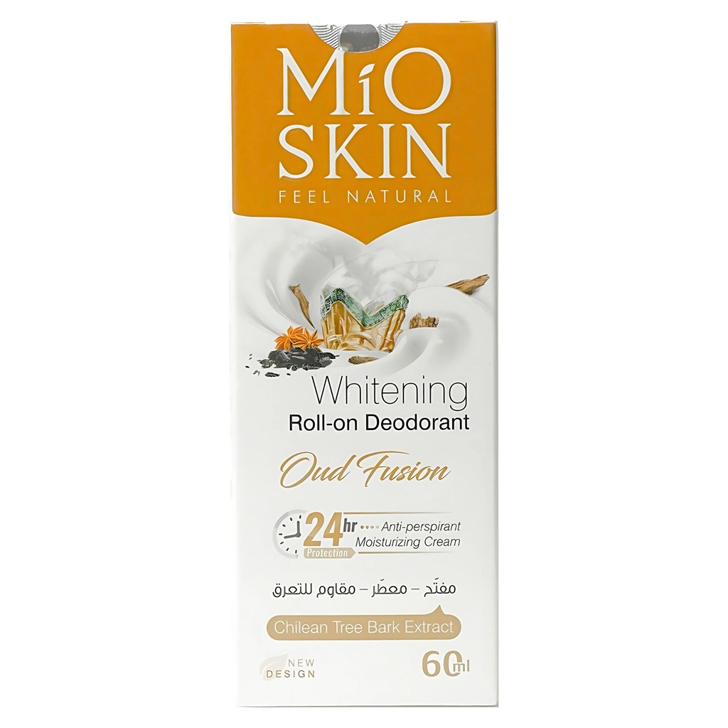 مزيل عرق مبيض رول اون برائحة العود 60 مل