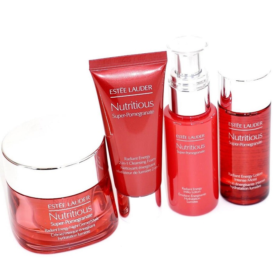 مجموعة العناية الليلية بالبشرة 4 قطع