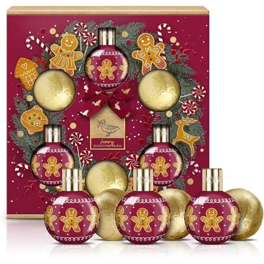 مجموعة هدايا عيد الميلاد للاستحمام 6 قطع