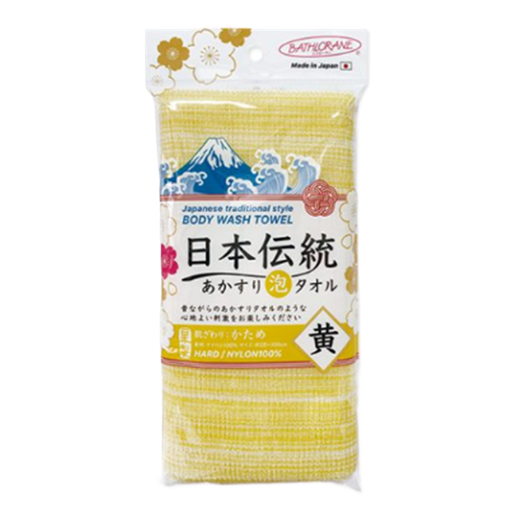 ليفة مقشرة للجسم اليابانية التقليدية 