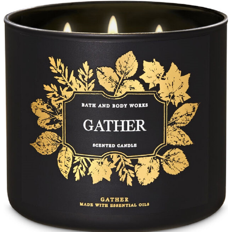 كذر شمعة معطرة بثلاث فتائل 411 غم