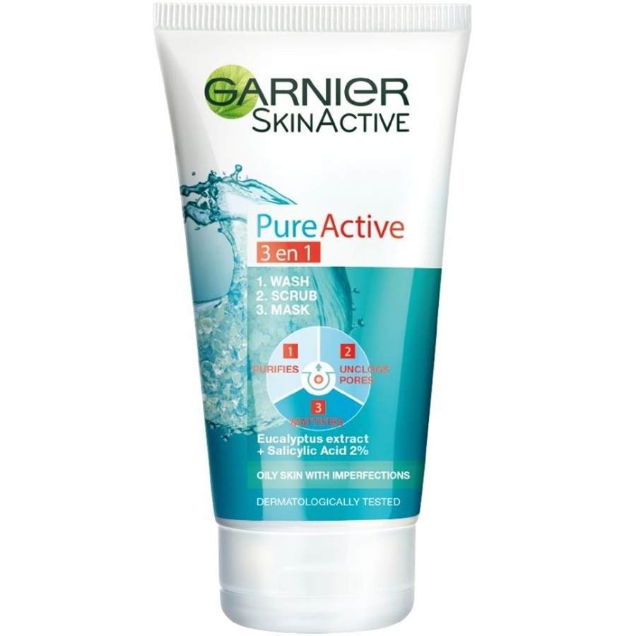 غسول منقي للوجه ومقشر وقناع 150 مل