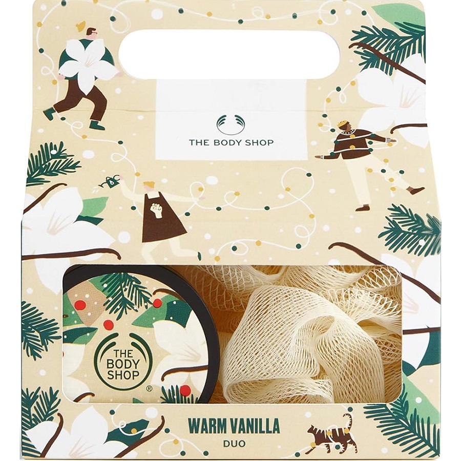 مجموعة العناية بالجسم بالفانيليا الدافئة 3 قطع